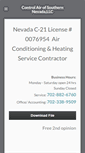 Mobile Screenshot of controlairofsnv.com